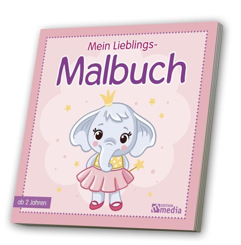 Mein Lieblings-Malbuch<BR>Mädchen - 