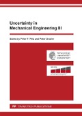Cover-Bild zum Titel 'Uncertainty in Mechanical Engineering III' von ''