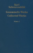 Gesammelte Werke Collected Works - Karl Schwarzschild