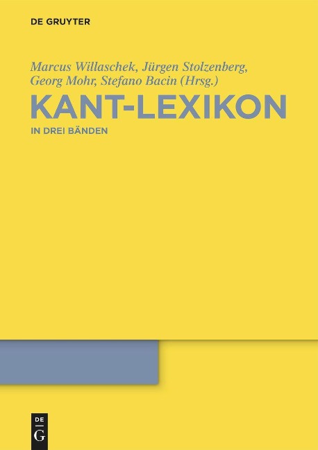 Kant-Lexikon - 