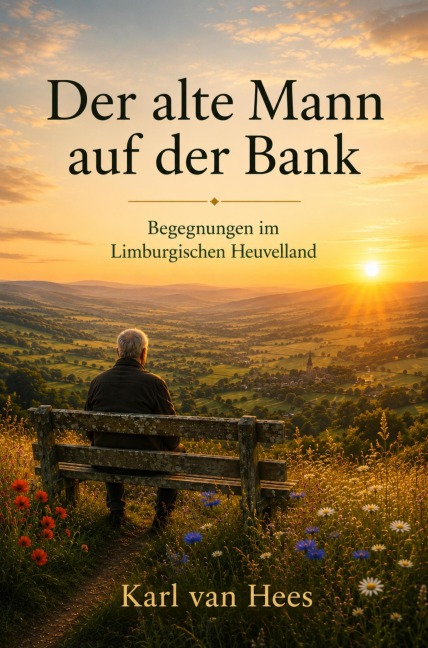 Der alte Mann auf der Bank - Karl van Hees