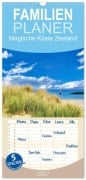 Cover-Bild zum Titel 'Familienplaner 2027 - Magische Küste Zeeland mit 5 Spalten (Wandkalender, 21 x 45 cm) CALVENDO' von 'Herbert Böck'