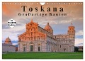 Toskana - Großarige Bauten (Wandkalender 2025 DIN A4 quer), CALVENDO Monatskalender - LianeM LianeM