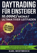 Cover-Bild zum Titel 'Daytrading für Einsteiger - Das große Handbuch' von 'Karl Westbrock'