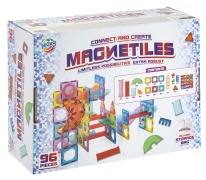 Cover-Bild zum Titel 'Magnetic Tiles, 96 teilig' von ''