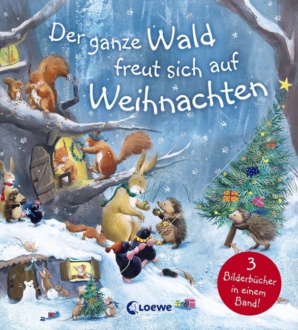 Der ganze Wald freut sich auf Weihnachten - 