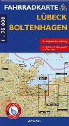 Cover-Bild zum Titel 'Fahrradkarte Lübeck, Boltenhagen' von ''