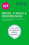 Cover-Bild zum Titel 'PONS Briefe, E-Mails & Bewerbungen' von ''
