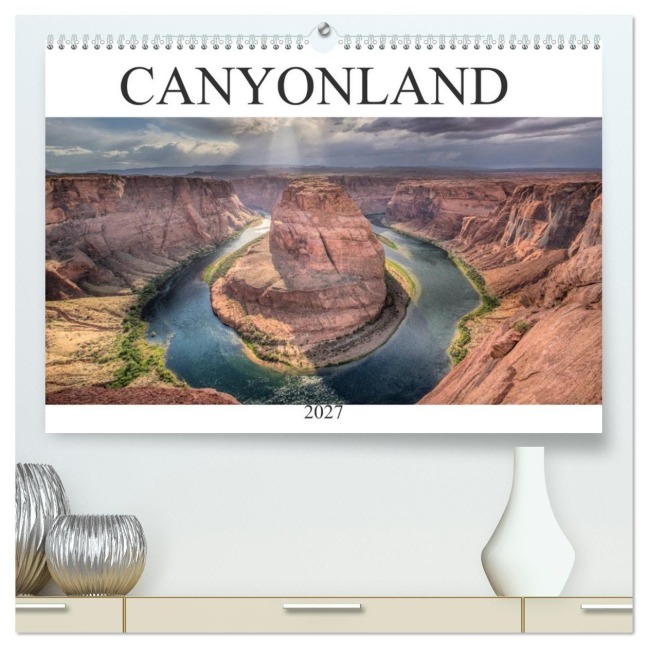 CANYONLAND, USA (hochwertiger Premium Wandkalender 2027 DIN A2 quer), Kunstdruck in Hochglanz - Christian Heeb