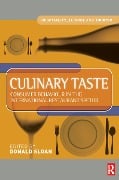 Cover-Bild zum Titel 'Culinary Taste' von 'Donald Sloan, Prue Leith'