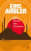 Cover-Bild zum Titel 'Die Maske des Dimitrios' von 'Eric Ambler'