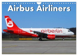 Airbus Airliners (Wandkalender 2026 DIN A4 quer), CALVENDO Monatskalender - Arie Wubben