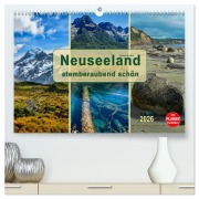 Cover-Bild zum Titel 'Neuseeland - atemberaubend schön (hochwertiger Premium Wandkalender 2026 DIN A2 quer), Kunstdruck in Hochglanz' von 'Peter Roder'