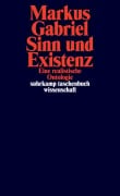 Cover-Bild zum Titel 'Sinn und Existenz' von 'Markus Gabriel'
