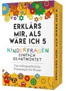 Cover-Bild zum Titel 'Erklärs mir, als wäre ich 5 - Kinderfragen einfach beantwortet' von 'Petra Cnyrim, Carolina Graf'