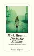 Cover-Bild zum Titel 'Die letzte Stimme' von 'Mick Herron'