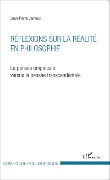 Cover-Bild zum Titel 'Réflexions sur la réalité en philosophie' von 'Jameux'