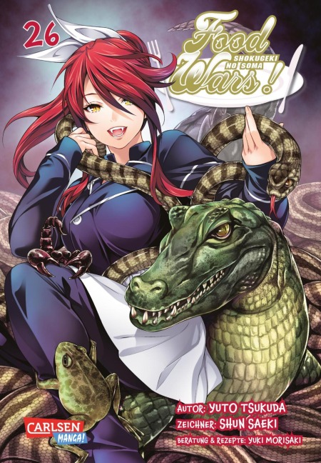 Food Wars - Shokugeki No Soma 26 - Yuto Tsukuda, Shun Saeki