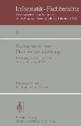 Cover-Bild zum Titel 'Rechnernetze und Datenfernverarbeitung' von ''