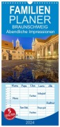 Cover-Bild zum Titel 'Familienplaner 2026 - BRAUNSCHWEIG - Abendliche Impressionen mit 5 Spalten (Wandkalender, 21 x 45 cm) CALVENDO' von 'Christine Berkhoff'