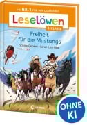 Cover-Bild zum Titel 'Leselöwen 3. Klasse - Freiheit für die Mustangs' von 'Sabine Giebken'