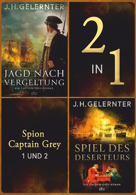 Spion Captain Grey 1 und 2 - J. H. Gelernter