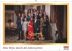 Cover-Bild zum Titel 'Sturm der Liebe 2026 - Broschürenkalender - Wandkalender - mit Jahresplaner - Format 42 x 29 cm' von ''