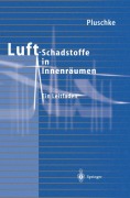 Cover-Bild zum Titel 'Luftschadstoffe in Innenräumen' von 'Peter Pluschke'