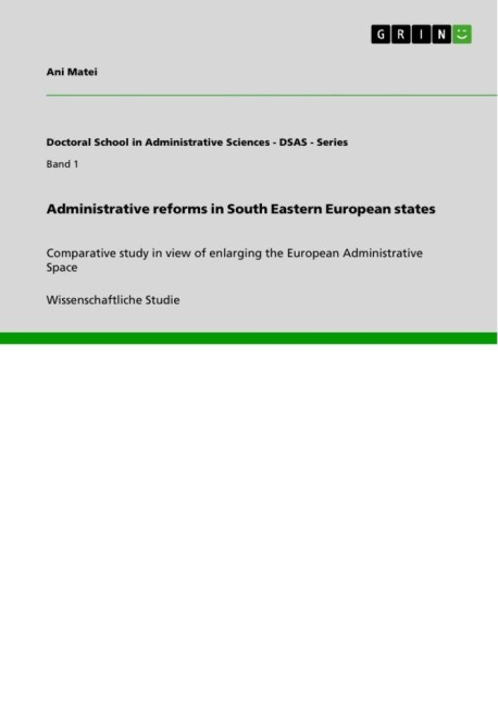 Administrative reforms in South Eastern European states - Ani Matei