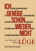 Cover-Bild zum Titel 'Ich genüge schon wieder nicht' von 'Ulrich Flöttmann-Schubert'