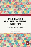 Cover-Bild zum Titel 'Event Religion and European Festival Experience' von 'Sára E. Heidl'