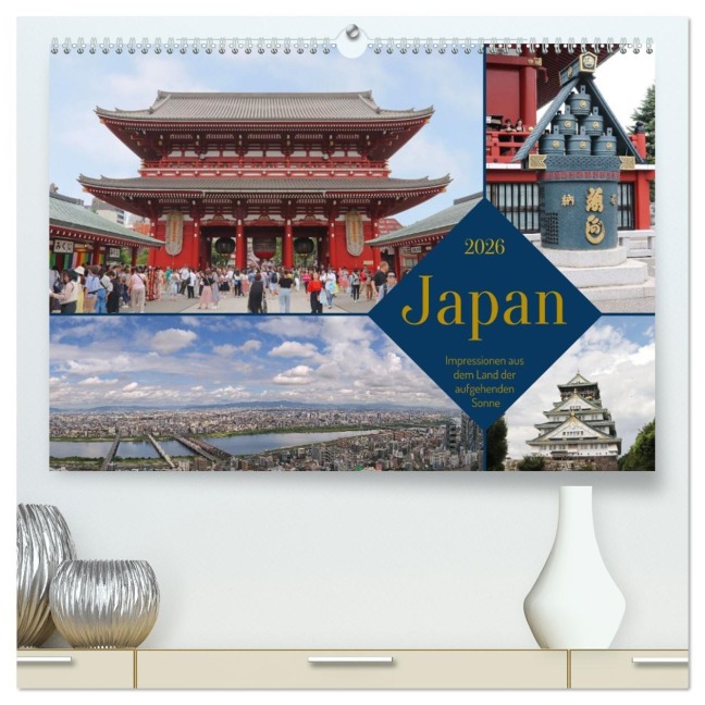 Japan - Impressionen aus dem Land der aufgehenden Sonne (hochwertiger Premium Wandkalender 2026 DIN A2 quer), Kunstdruck in Hochglanz - Lichtblicke Lichtblicke