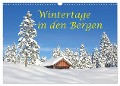Wintertage in den Bergen (Wandkalender 2025 DIN A3 quer), CALVENDO Monatskalender - Klaus Scholz