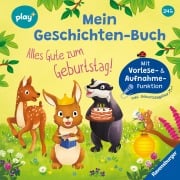 Cover-Bild zum Titel 'Play+ Mein Geschichten-Buch mit Vorlese- und Aufnahmefunktion: Alles Gute zum Geburtstag! - ab 2 Jahre' von 'Bernd Penners'