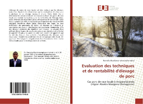 Evaluation des techniques et de rentabilité d'élevage de porc - Romulus Rasolomampiononaharimino