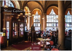 Cover-Bild zum Titel 'Wiener Caféhaus Kultur Kalender 2027 - Wandkalender | Fotokalender| Österreich Kalender | Alpenländer 24x35cm | Historische & Kulturelle Kaffeehaus Motive | . & Geschenkidee' von 'H. W. Schawe'