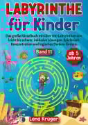 Cover-Bild zum Titel 'Labyrinthe für Kinder ab 5 Jahren - Band 11' von 'Lena Krüger'