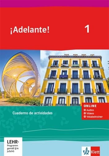 ¡Adelante! 1. Cuaderno de actividades mit CD-ROM 1. Lernjahr - 