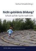 Cover-Bild zum Titel 'Nicht-gebildete Bildung?' von ''
