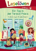 Cover-Bild zum Titel 'Leselöwen 1. Klasse - Ein Tag in der Tierarzt-Praxis' von 'Ann-Katrin Heger'