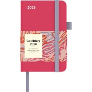 Sunset Coral 2026 - Diary - Buchkalender - Taschenkalender - 9x14 - 