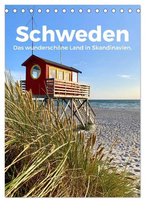 Schweden - Das wunderschöne Land in Skandinavien. (Tischkalender 2025 DIN A5 hoch), CALVENDO Monatskalender - M. Scott