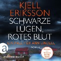 Cover-Bild zum Titel 'Schwarze Lügen, rotes Blut' von 'Kjell Eriksson'