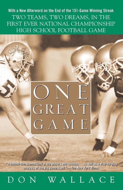 One Great Game - Don Wallace
