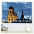 Impressionen aus München (hochwertiger Premium Wandkalender 2024 DIN A2 quer), Kunstdruck in Hochglanz - Florian Ille