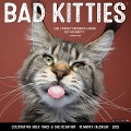 Cover-Bild zum Titel 'Bad Kitties 2025 12 X 12 Wall Calendar' von 'Willow Creek Press'