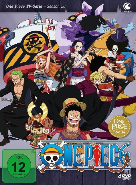 One Piece - TV-Serie - Box 34 (Episoden 976 - 1.000) [4 DVDs] - 