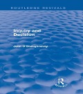 Cover-Bild zum Titel 'Inquiry and Decision (Routledge Revivals)' von 'John O'Shaughnessy'