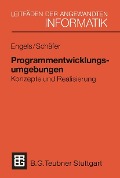 Cover-Bild zum Titel 'Programmentwicklungsumgebungen' von 'Gregor Engels, Wilhelm Schäfer'