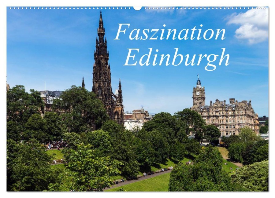 Faszination Edinburgh (Wandkalender 2026 DIN A2 quer), CALVENDO Monatskalender - Holger Much Photography Berlin